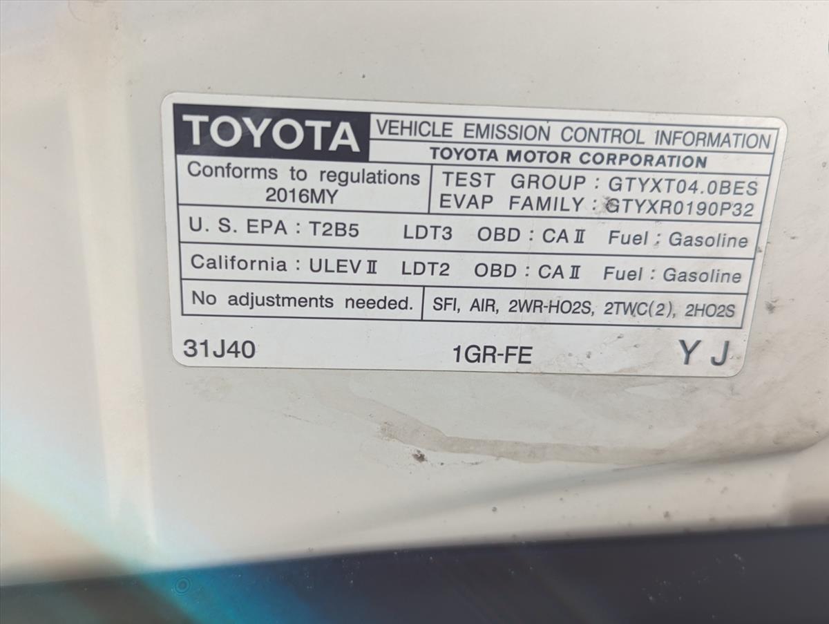 2016 Toyota 4Runner 107