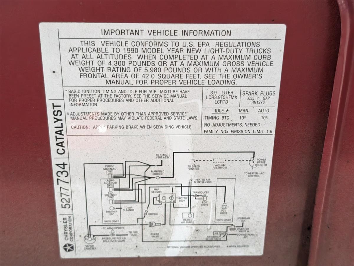 1990 Dodge Dakota 47