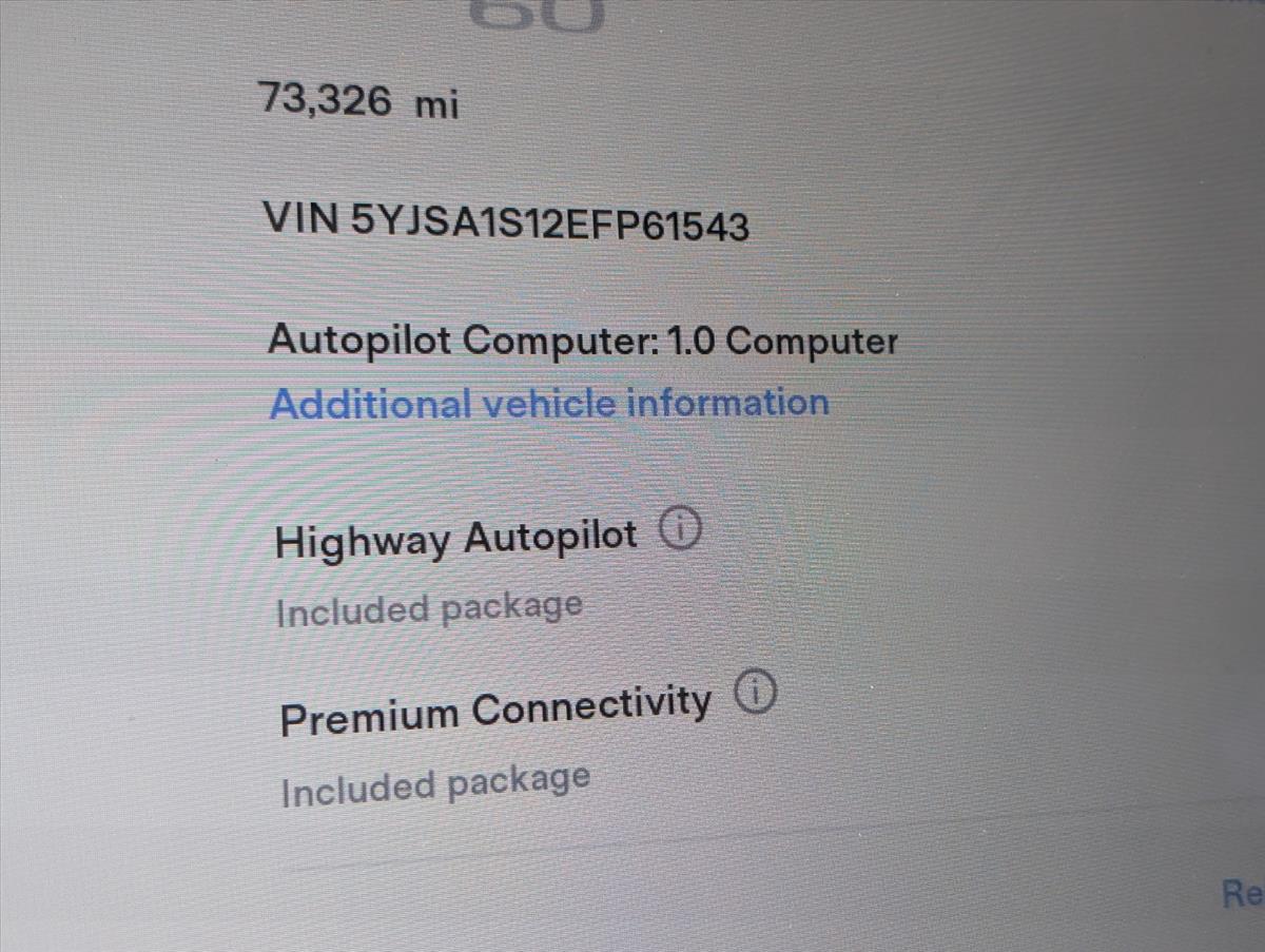 2014 Tesla Model S 62