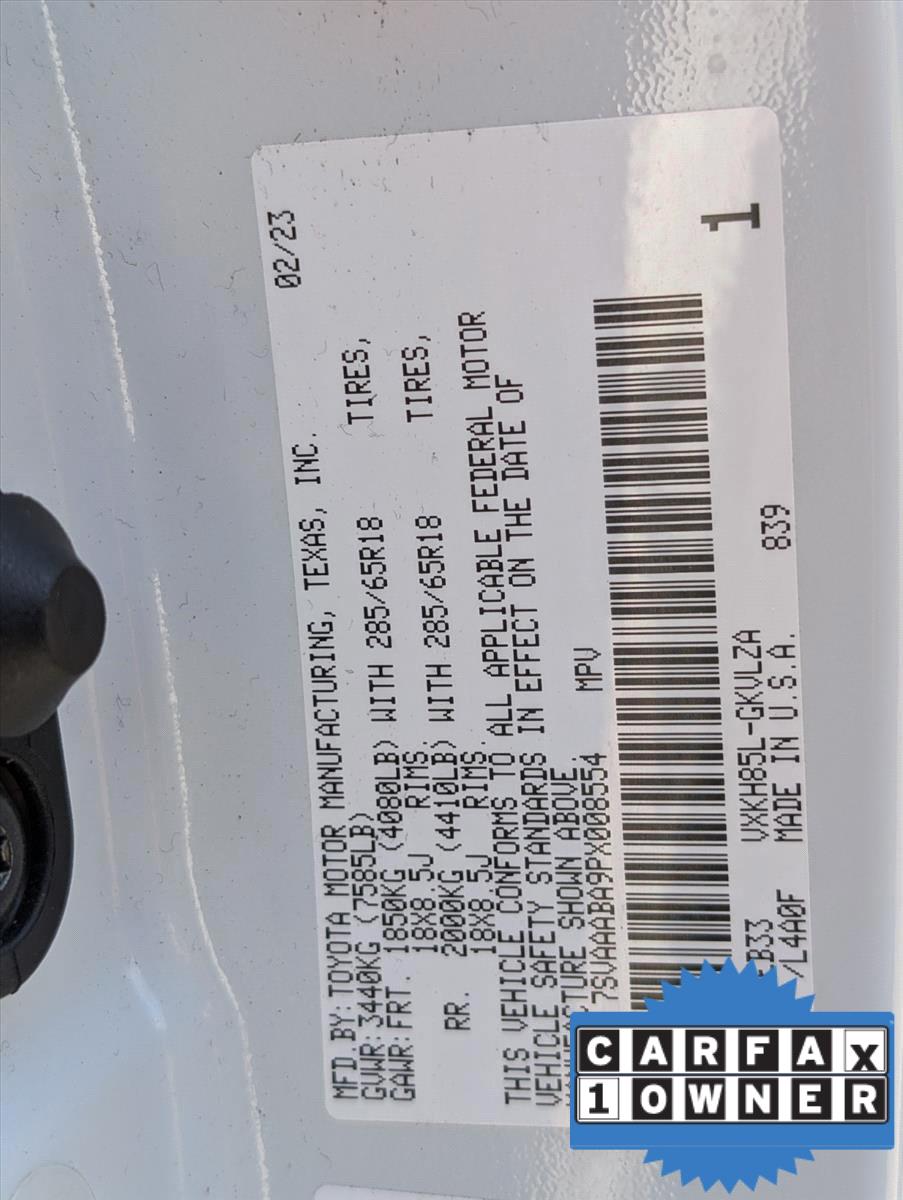2023 Toyota Sequoia 81