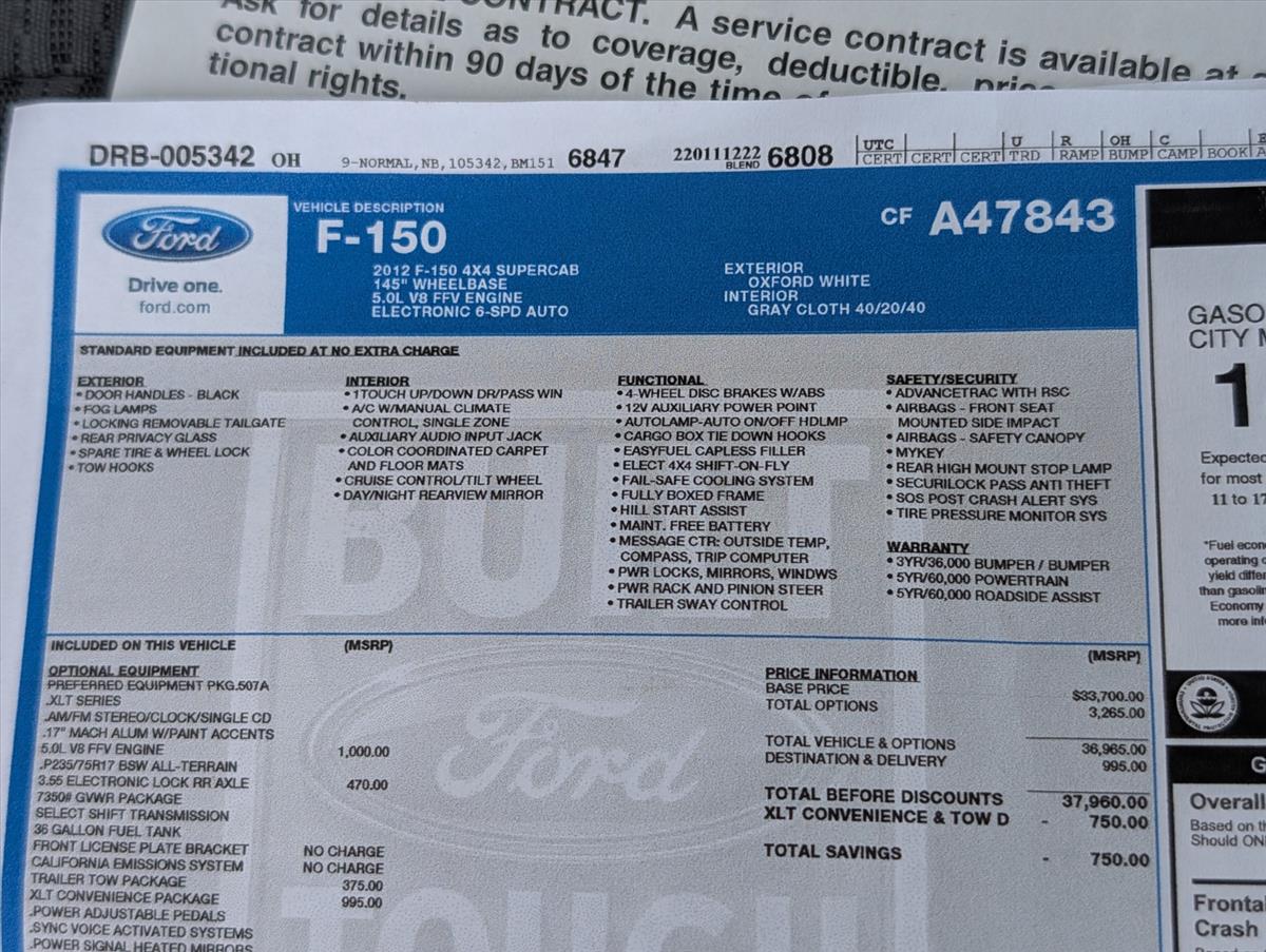 2012 Ford F-150 82