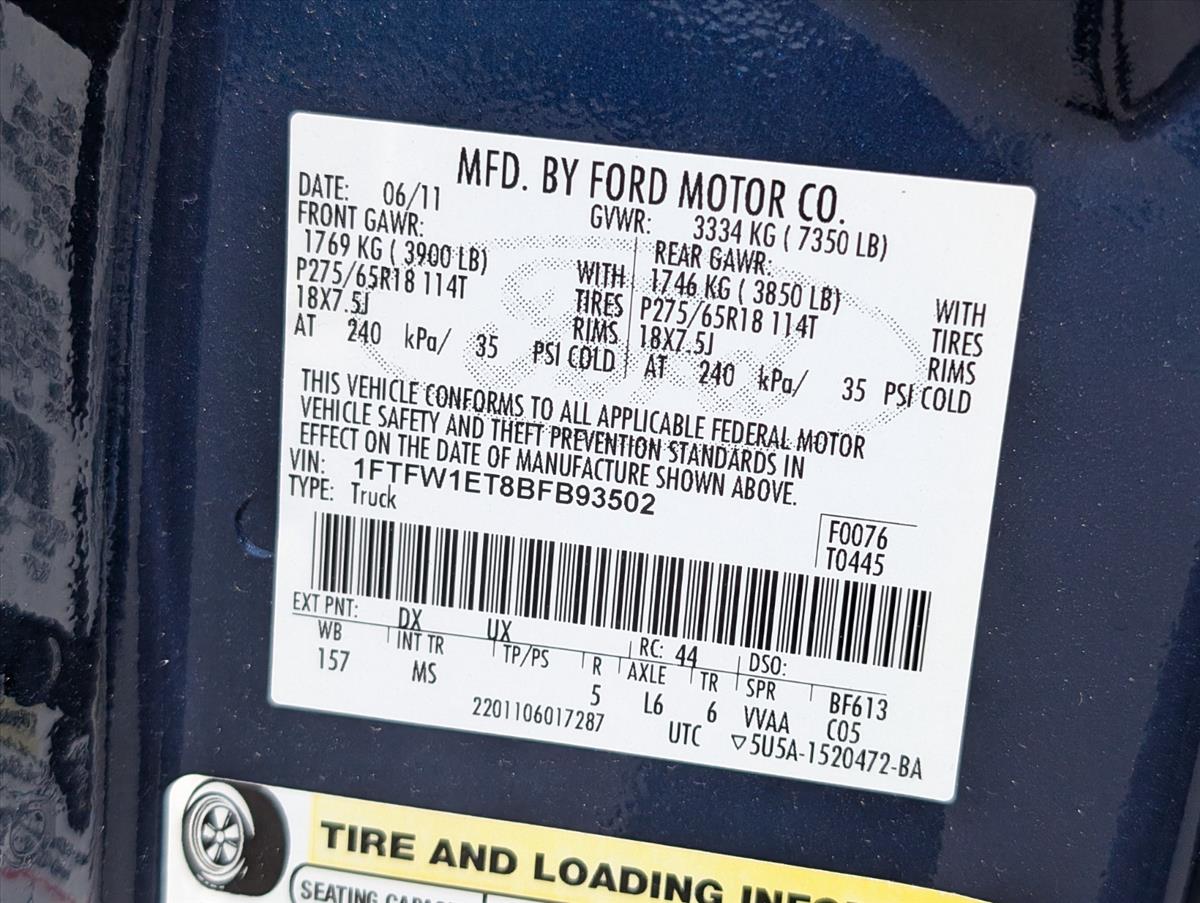 2011 Ford F-150 78