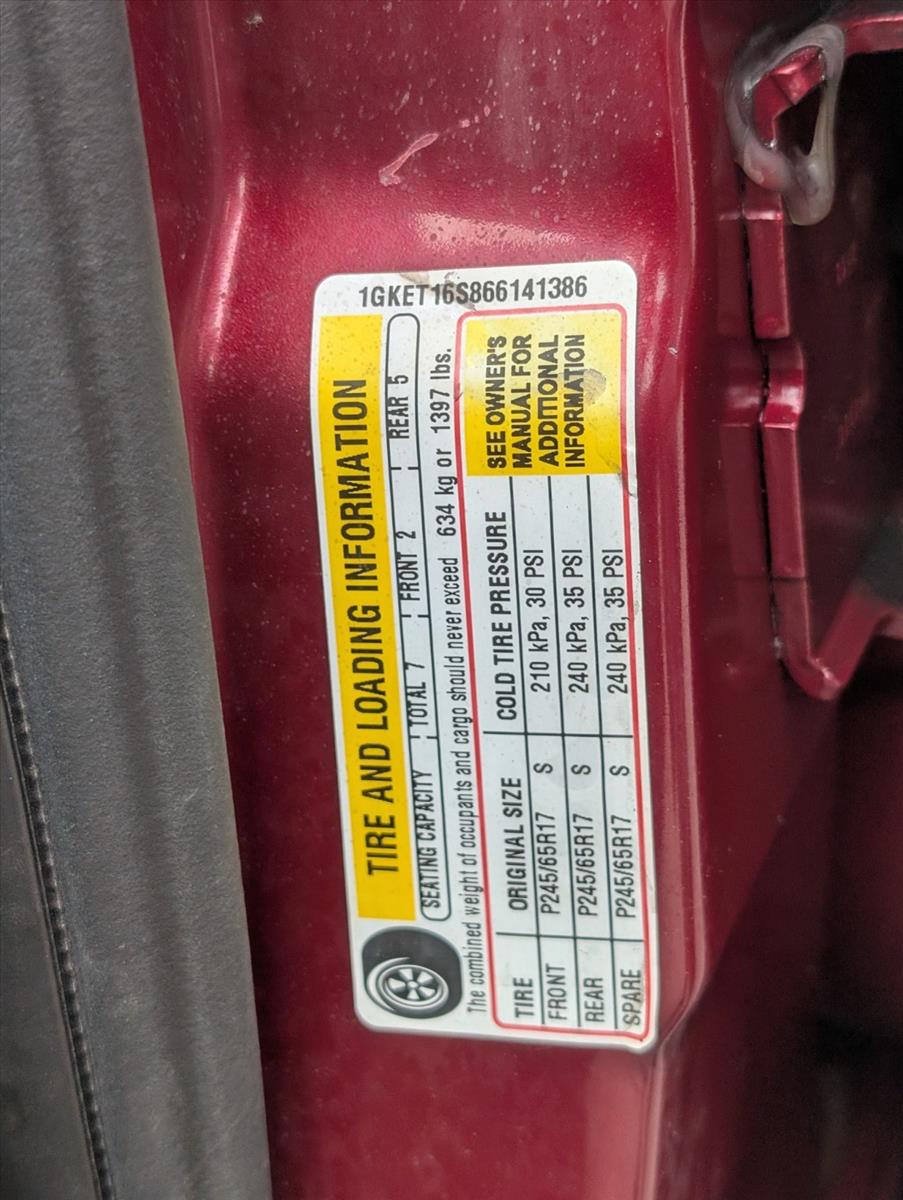2006 GMC Envoy XL 20